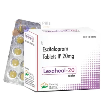 Lexaheal 20mg Escitalopram Tablets IP